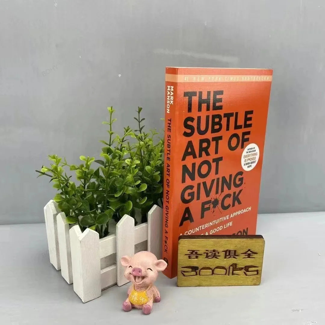The Subtle Art of Not Giving a Fck & Everything Is Fcked by Mark Manson – Self-Help & Stress Relief Books