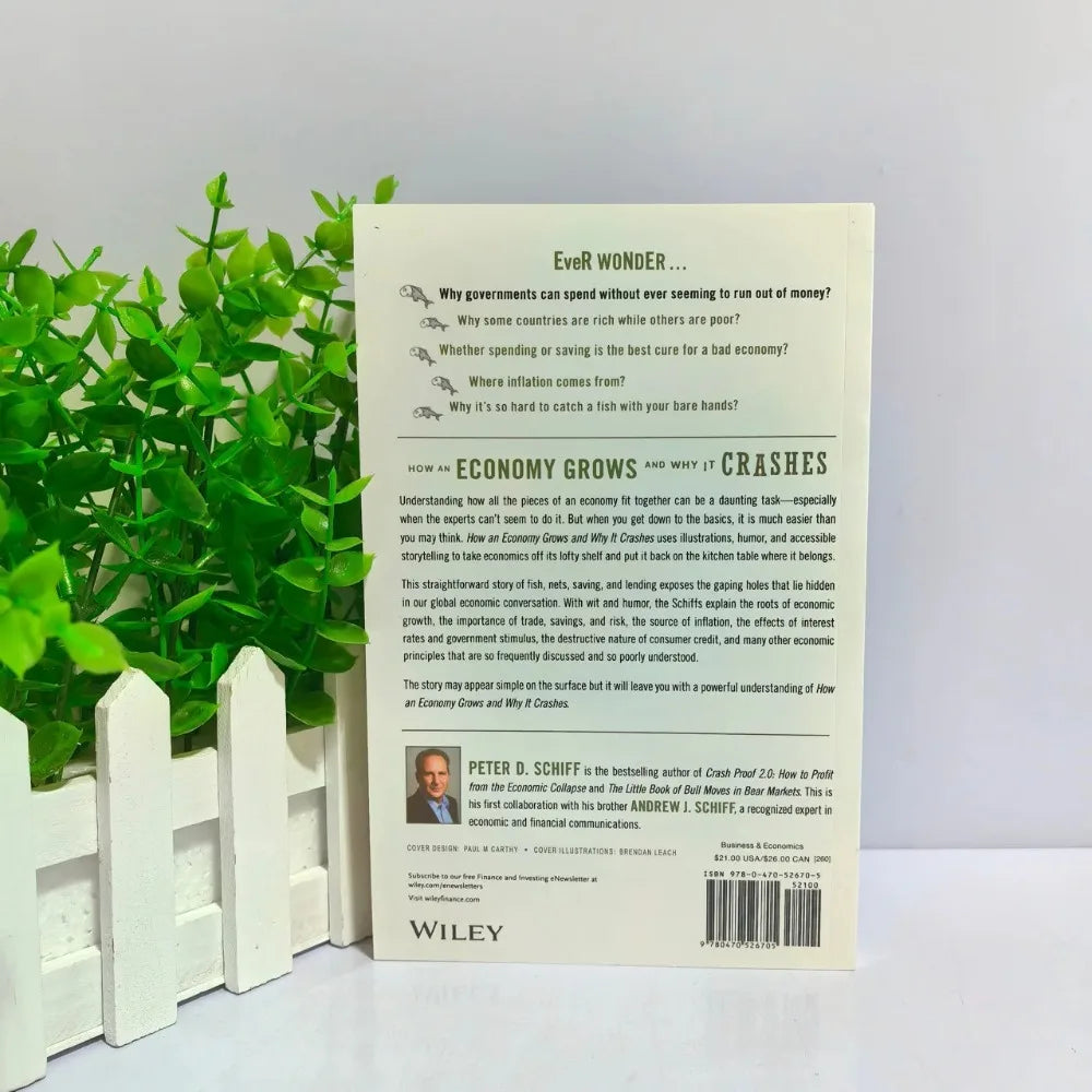 How an Economy Grows and Why It Crashes – English Paperback Economics Book