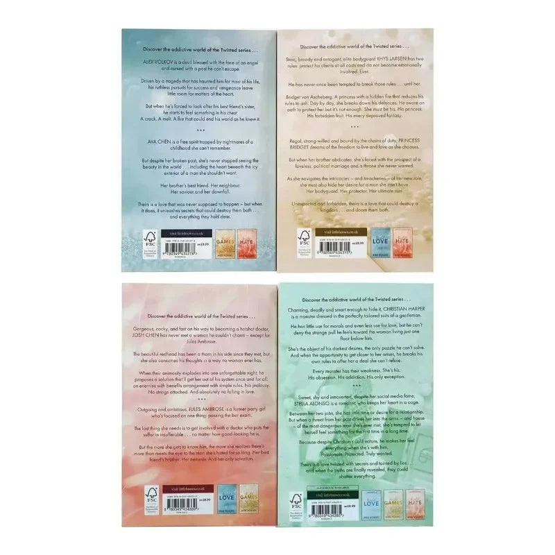 Twisted Series by Ana Huang – Single Book (Love, Games, Hate, or Lies) English Romance Novel