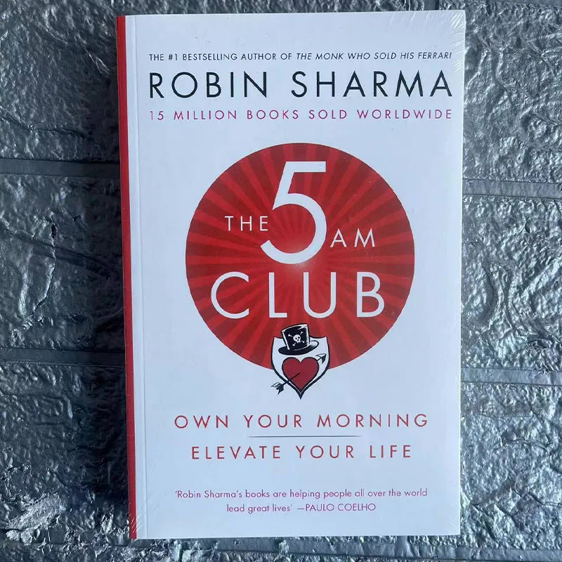 The 5AM Club by Robin Sharma – Own Your Morning & Elevate Your Life English Book