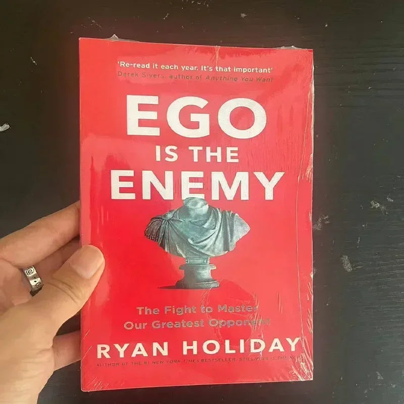 Ego Is the Enemy by Ryan Holiday – #1 New York Times Bestseller Paperback Book