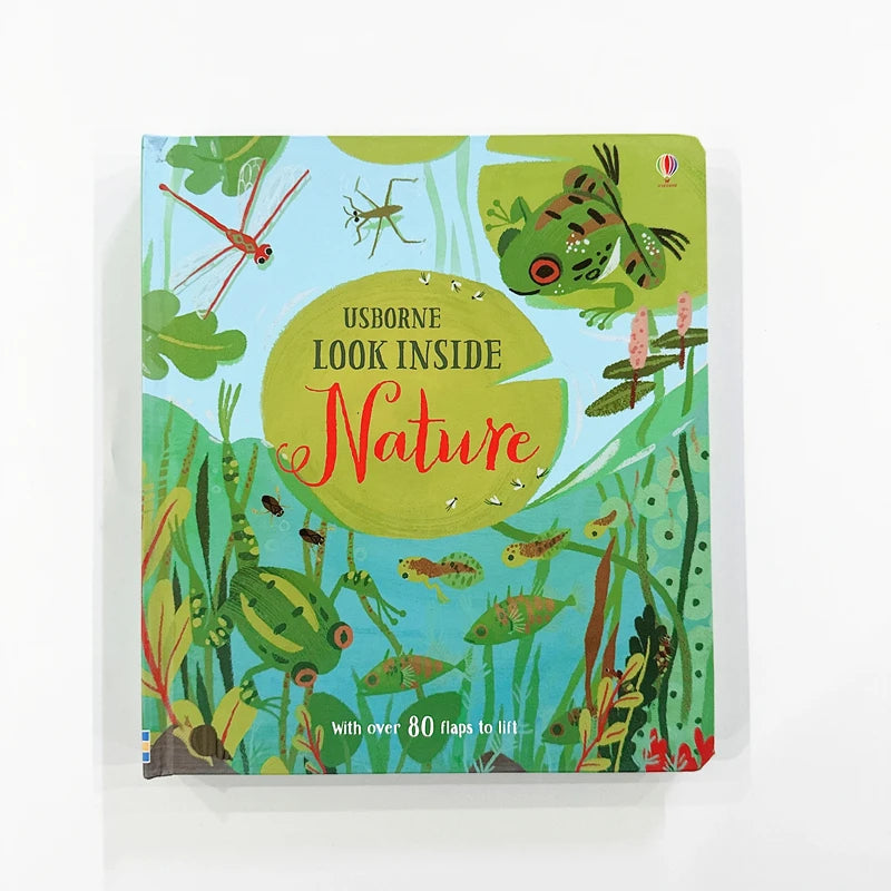 Usborne Look Inside Nature – Children’s Educational Science Book on Animals & Plants
