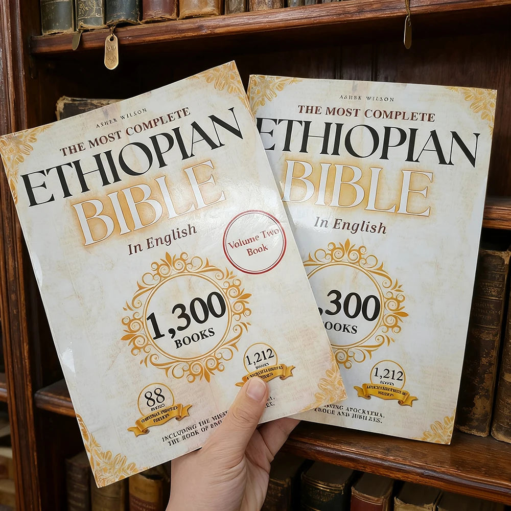 The Complete Ethiopian Bible in English – 88 Scriptures with Apocrypha of Enoch & Jubilees (2 Volumes)