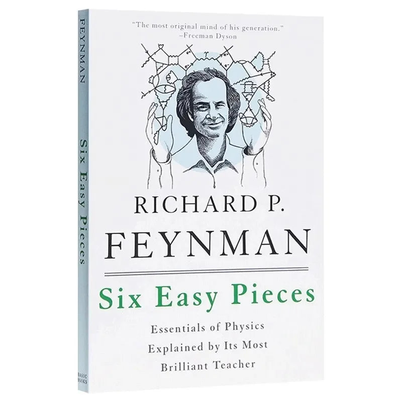 Six Easy Pieces by Richard Feynman – Essential Physics Explained English Learning Book