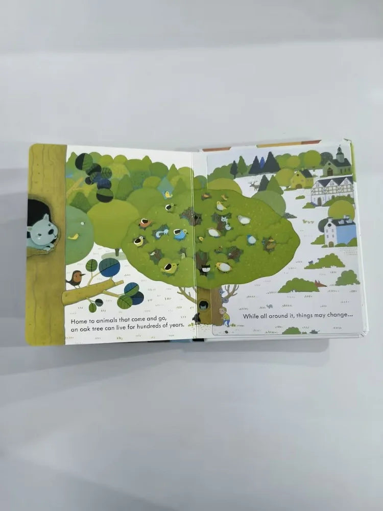 Usborne Peep Inside a Tree – Educational 3D Lift-the-Flap English Picture Book for Children