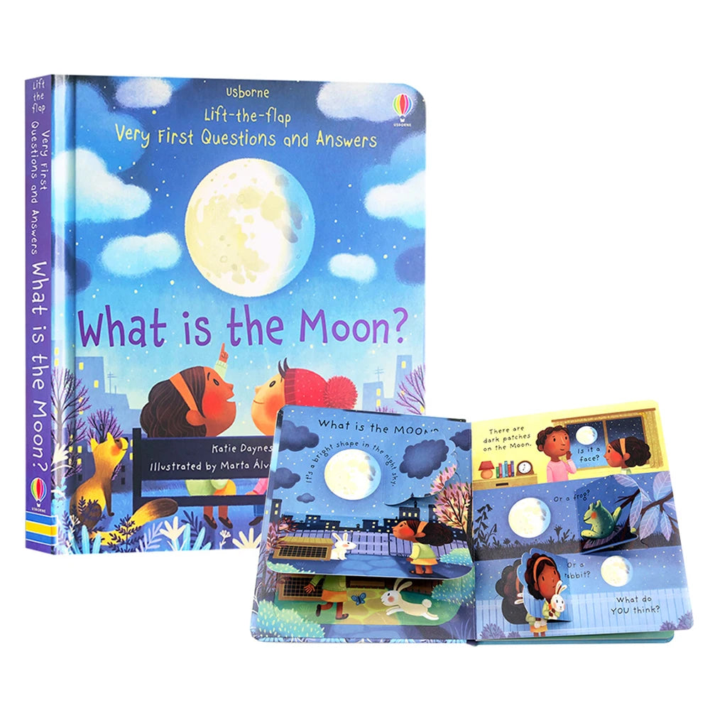 Usborne Kids Science Picture Books – Early Learning & Daily Knowledge Montessori Set