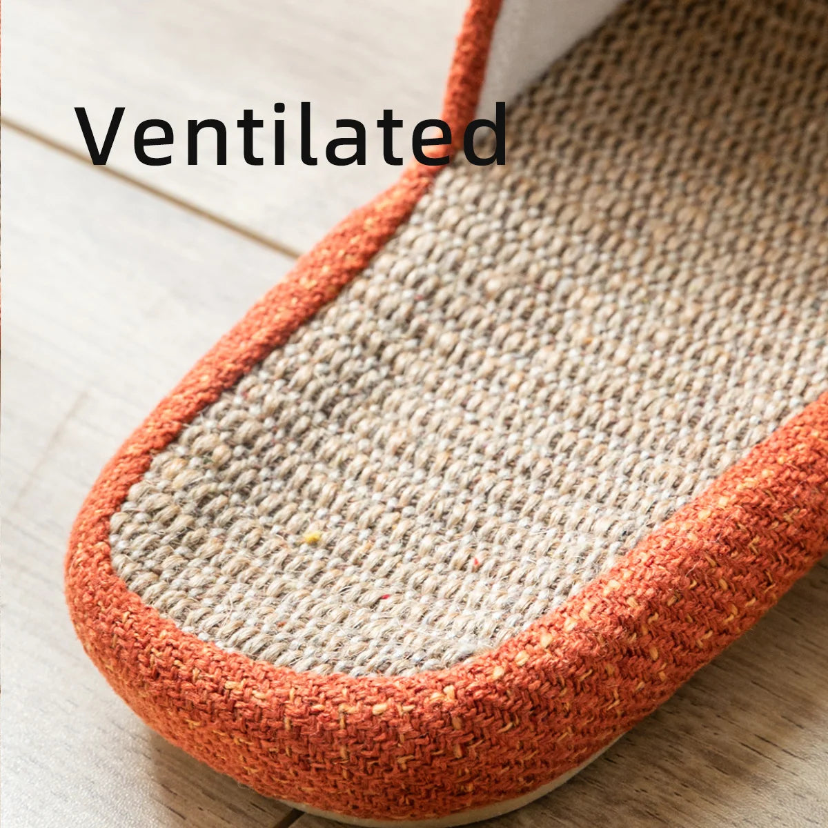 TZLDN Summer Linen Slippers – Lightweight Breathable Non-Slip Flat Sandals for Women & Men Indoor Home Slides