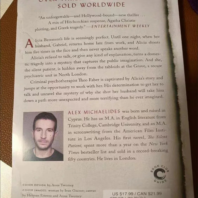 The Silent Patient by Alex Michaelides – Bestselling English Paperback Novel