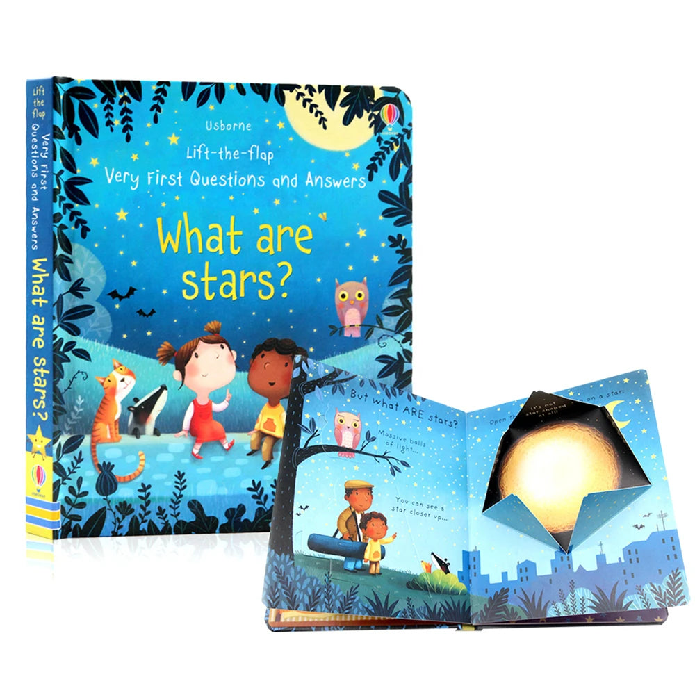 Usborne Kids Science Picture Books – Early Learning & Daily Knowledge Montessori Set