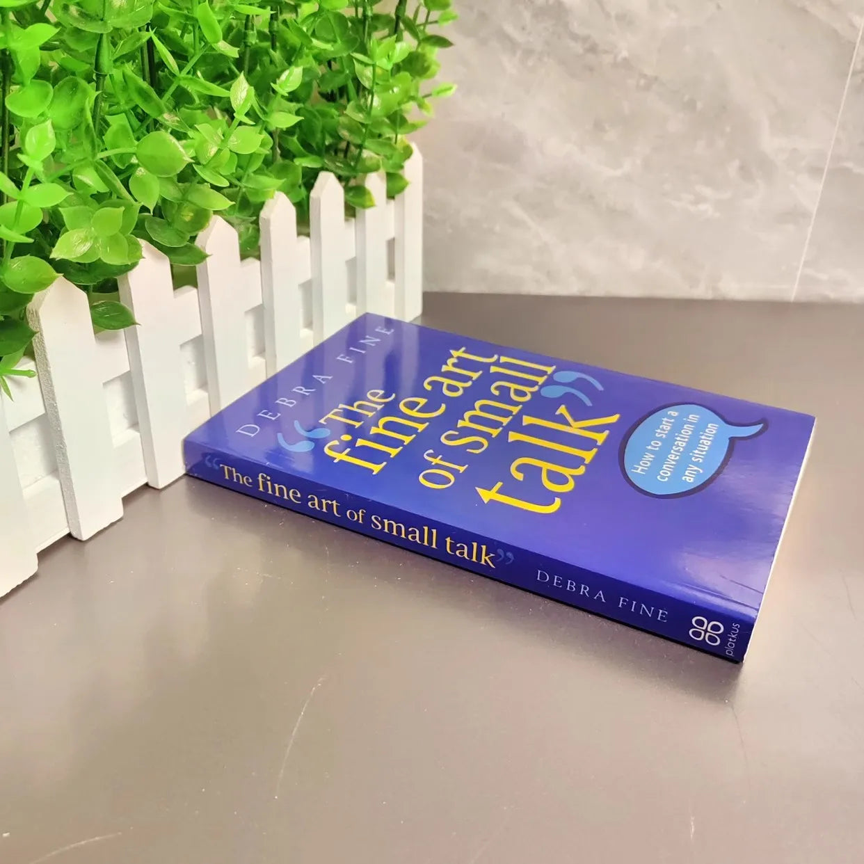 The Fine Art of Small Talk by Debra Fine – How to Start Conversations English Paperback Book