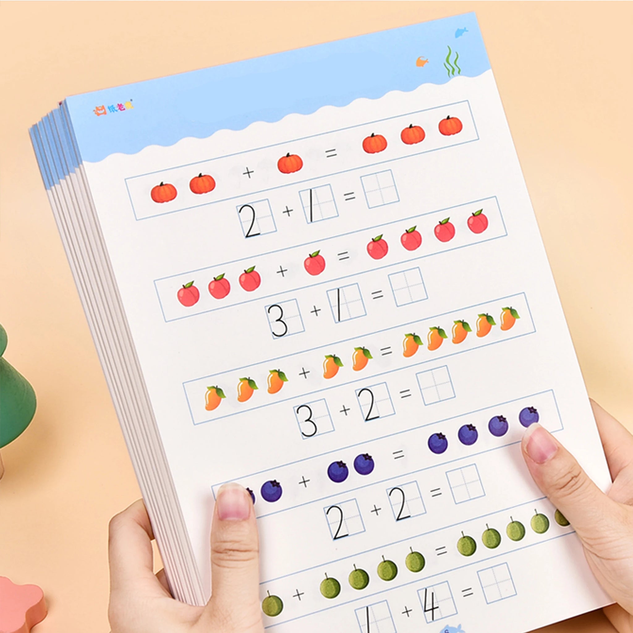 Math Workbook 2-Book Set – Numbers 1–10 & Addition/Subtraction Within 20 Practice Sheets