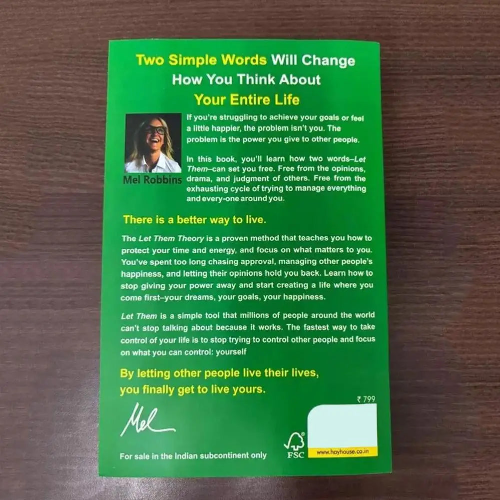 The Let Them Theory Book – Inspirational Life Advice & Best-Selling Self-Help Guide