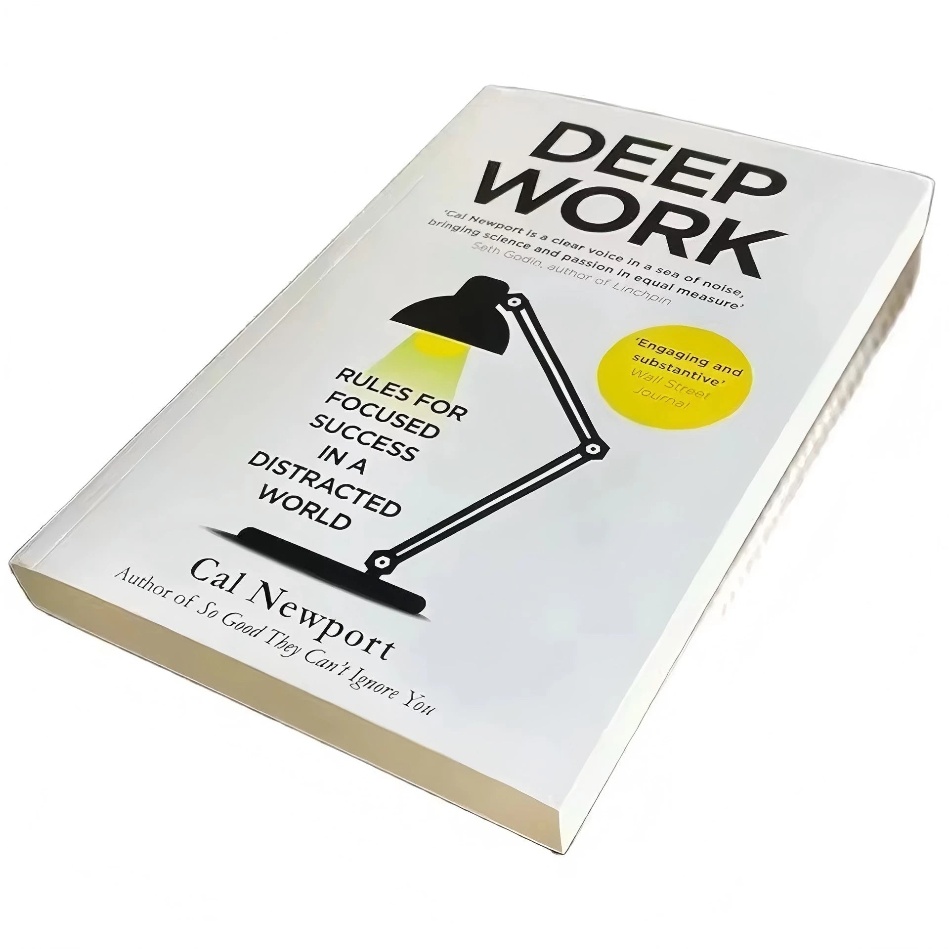 Deep Work by Cal Newport – Focus & Productivity Book for Leadership & Success