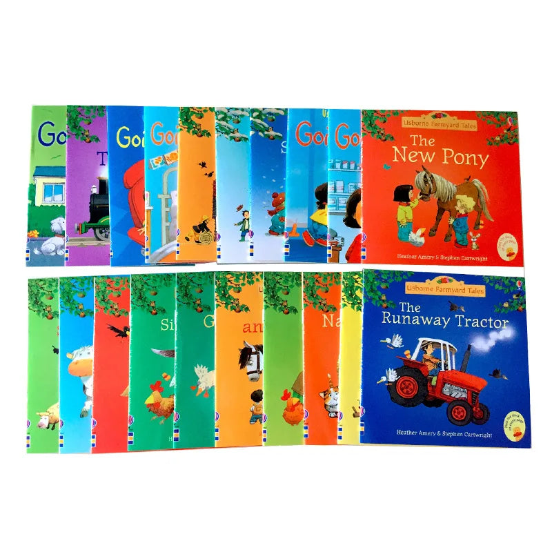 Usborne Kids Picture Books Set – 10 English Story Books for Babies & Children