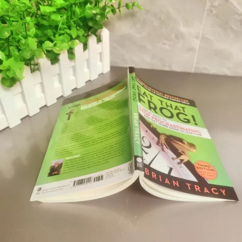 Eat That Frog by Brian Tracy – 21 Ways to Stop Procrastinating & Boost Productivity Book