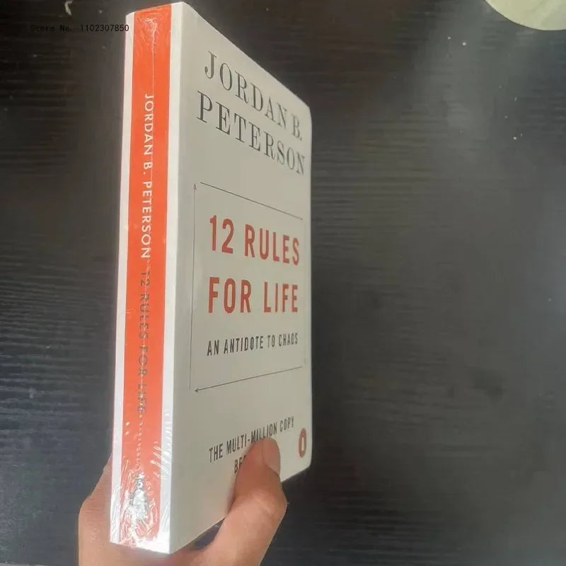12 Rules for Life by Jordan B. Peterson – An Antidote to Chaos English Book