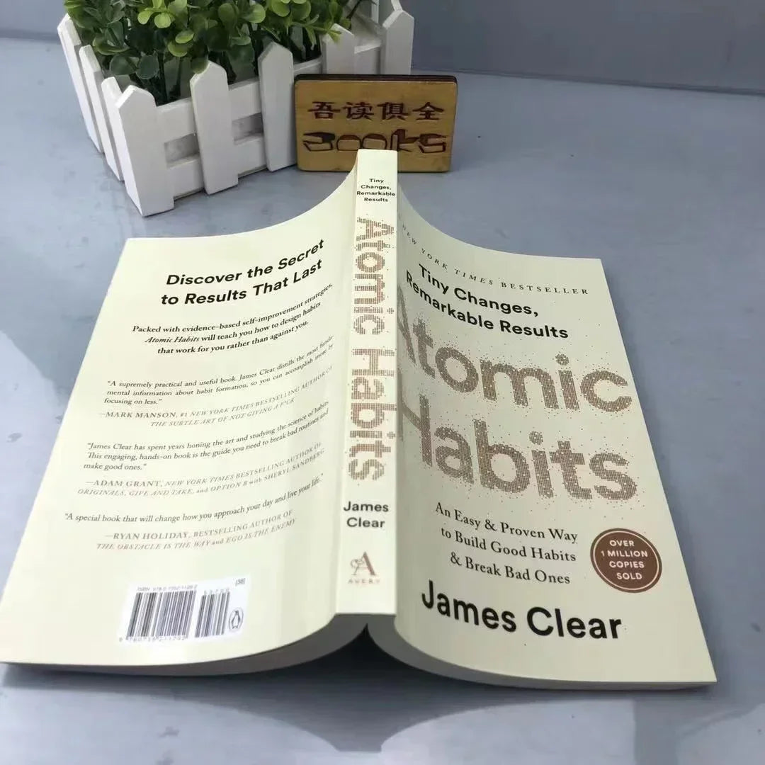 Atomic Habits by James Clear – Build Good Habits & Break Bad Ones Self-Improvement Book
