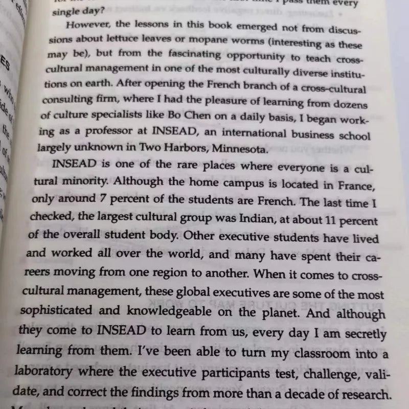The Culture Map by Erin Meyer – Decode How People Think, Lead & Work Paperback Book