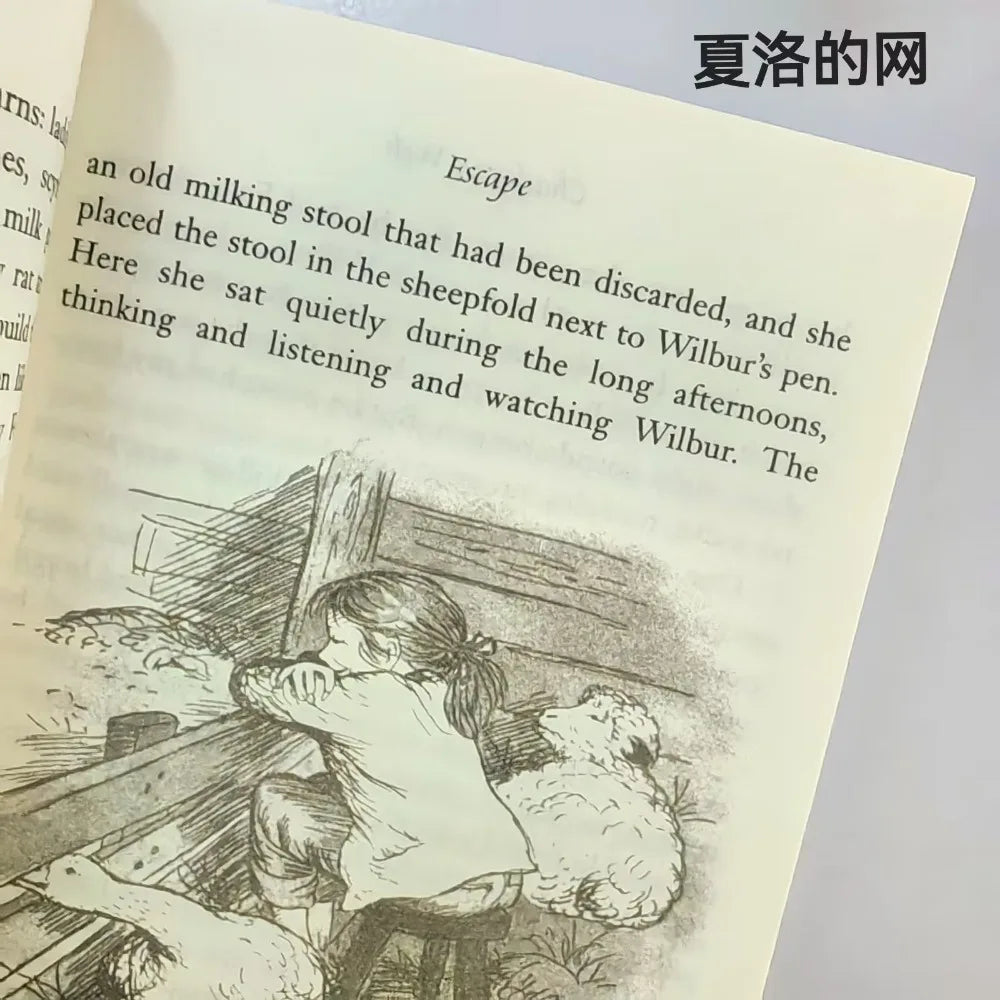 Charlotte’s Web – English Classic Novel & Newbery Award-Winning Story Book