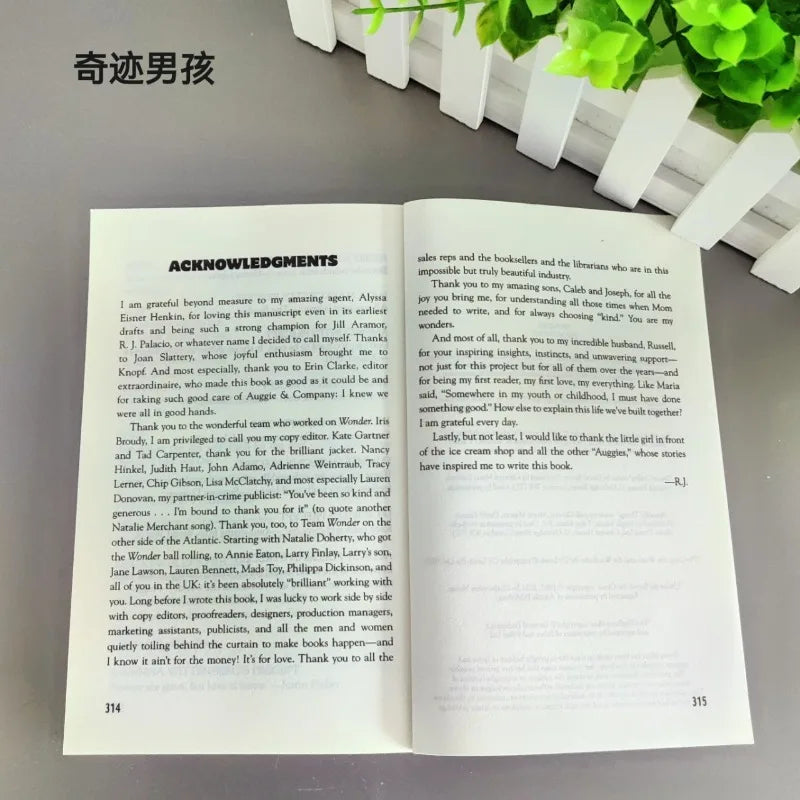 Wonder by R.J. Palacio – Heartwarming Story of Kindness & Courage Paperback Book