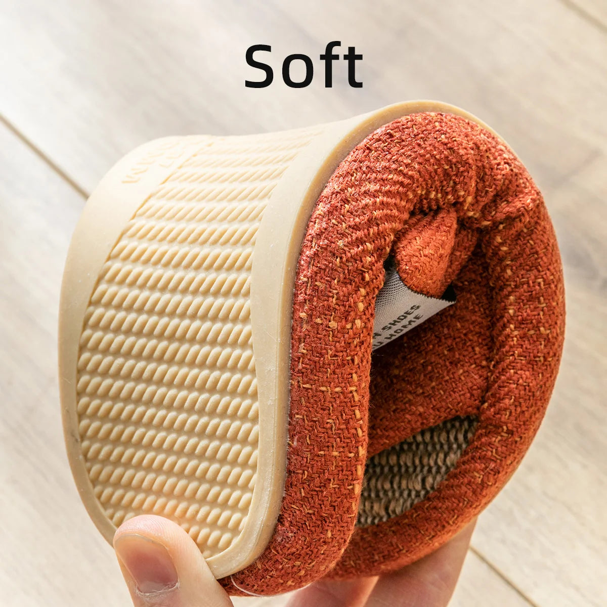 TZLDN Summer Linen Slippers – Lightweight Breathable Non-Slip Flat Sandals for Women & Men Indoor Home Slides