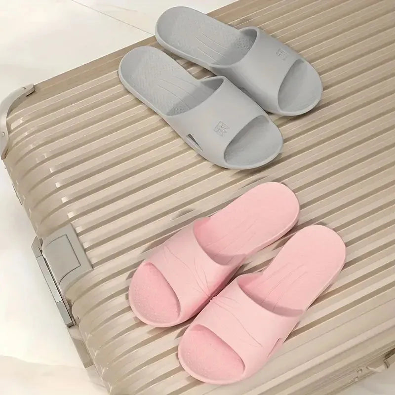 2024 Foldable EVA Slippers – Portable Non-Slip Bathroom & Travel Slides for Men & Women