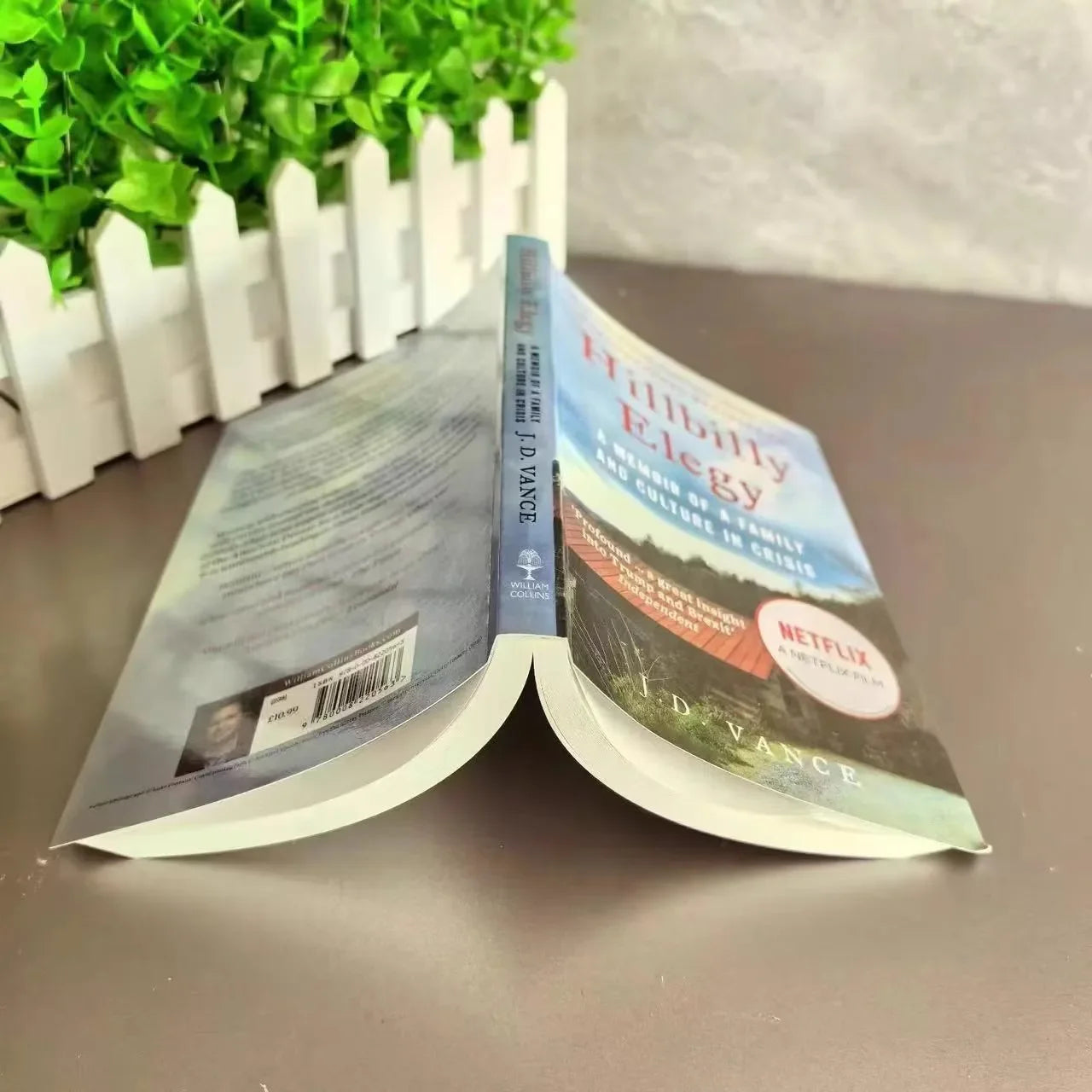 Hillbilly Elegy by J.D. Vance – A Memoir of Family and Culture in Crisis Paperback Book