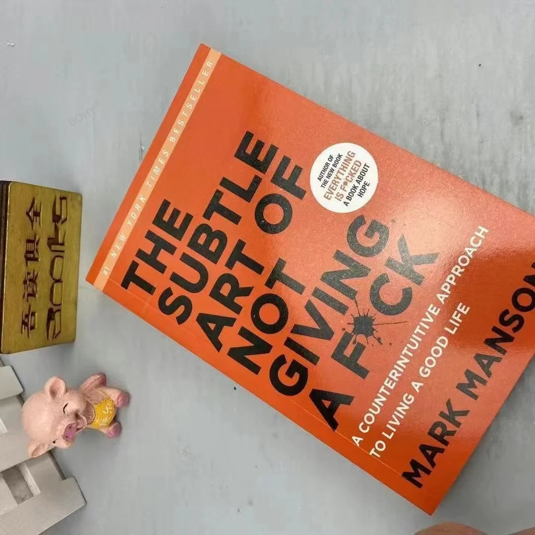 The Subtle Art of Not Giving a Fck & Everything Is Fcked by Mark Manson – Self-Help & Stress Relief Books
