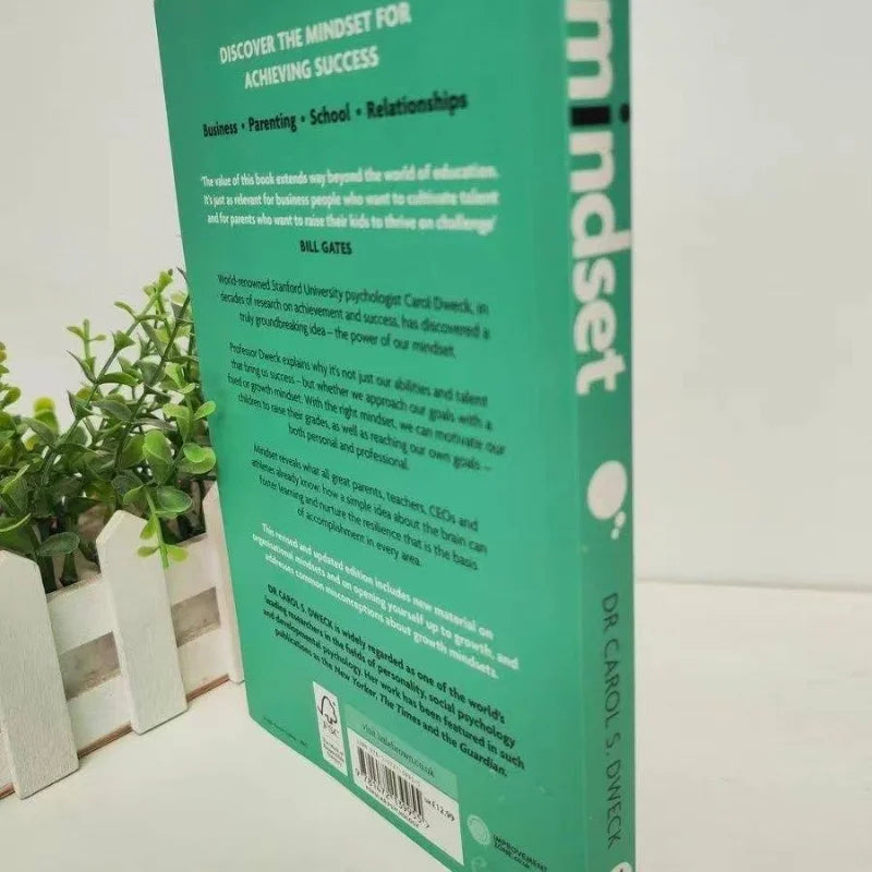 Mindset (Updated Edition) by Dr. Carol S. Dweck – Change the Way You Think Book