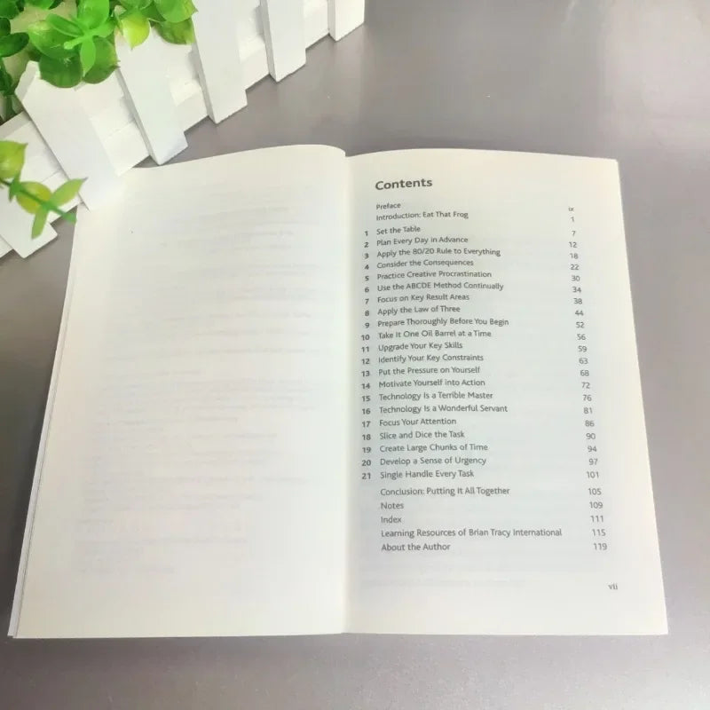 Eat That Frog by Brian Tracy – 21 Ways to Stop Procrastinating & Boost Productivity Book