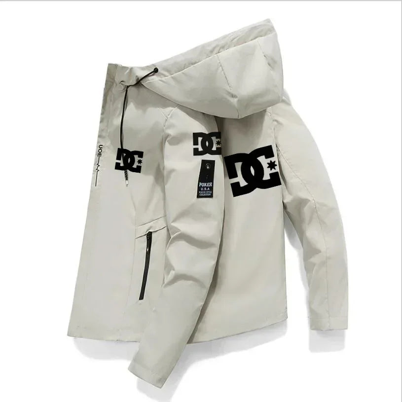 2025 Men’s Waterproof Fishing Jacket – Hooded Outdoor Autumn/Winter Sports Coat