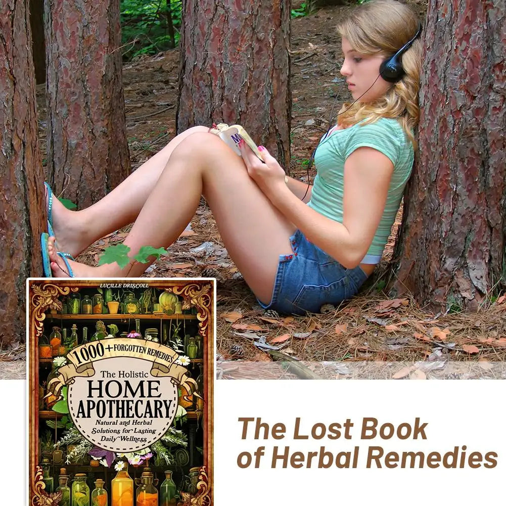 1000+ Herbal Remedies – The Holistic Home Apothecary & Natural Healing Guide Book