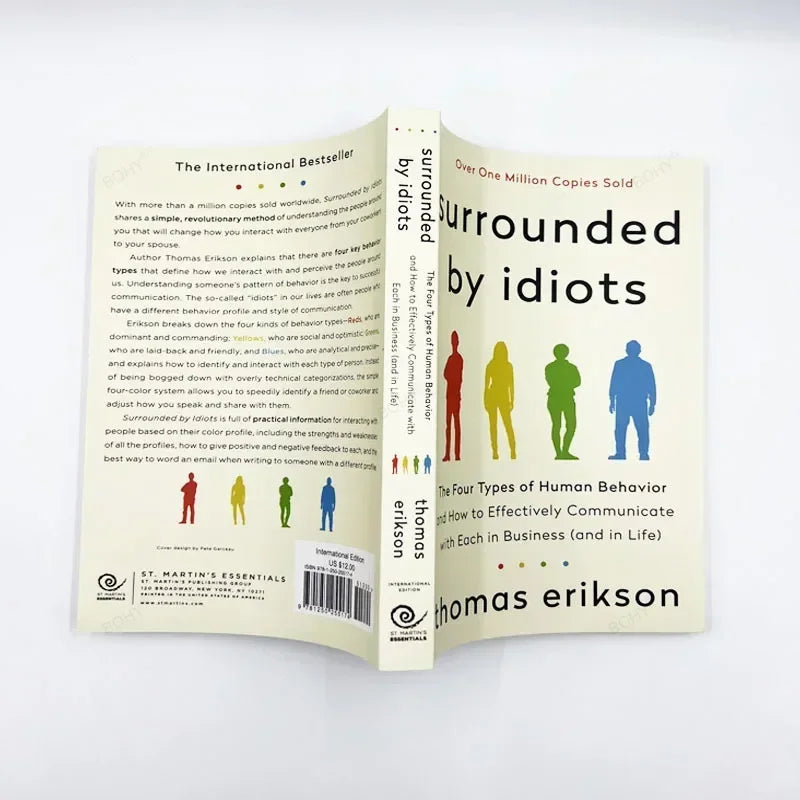 Surrounded by Idiots by Thomas Erikson – Bestseller on Four Human Behavior Types