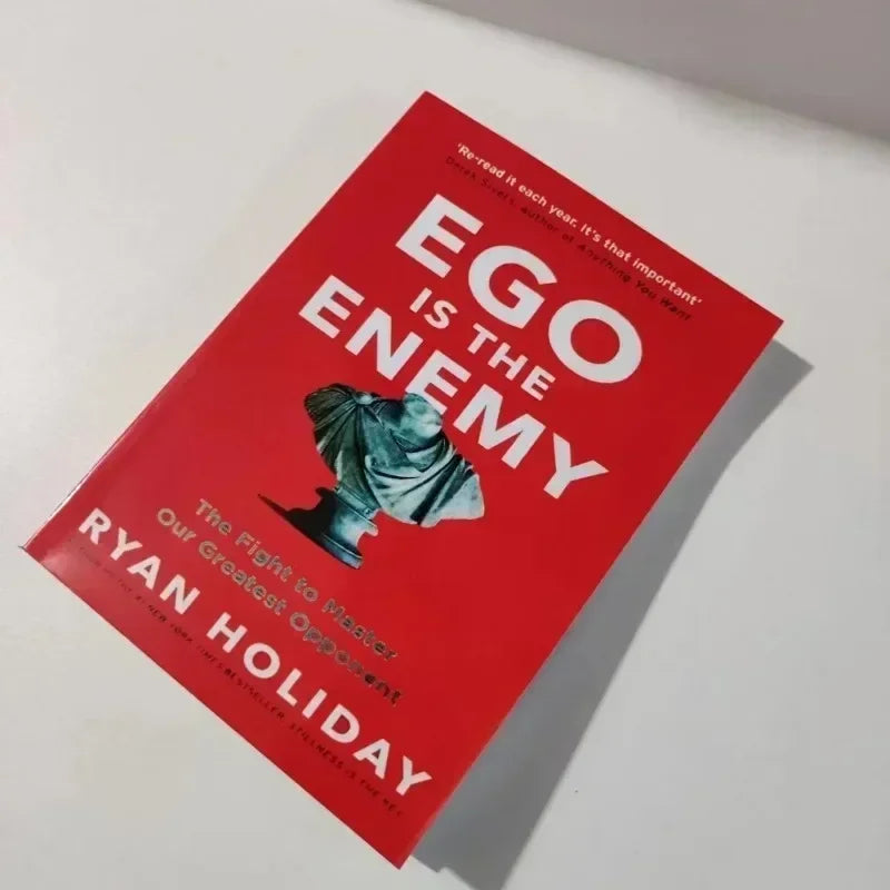 Ego Is the Enemy by Ryan Holiday – #1 New York Times Bestseller Paperback Book
