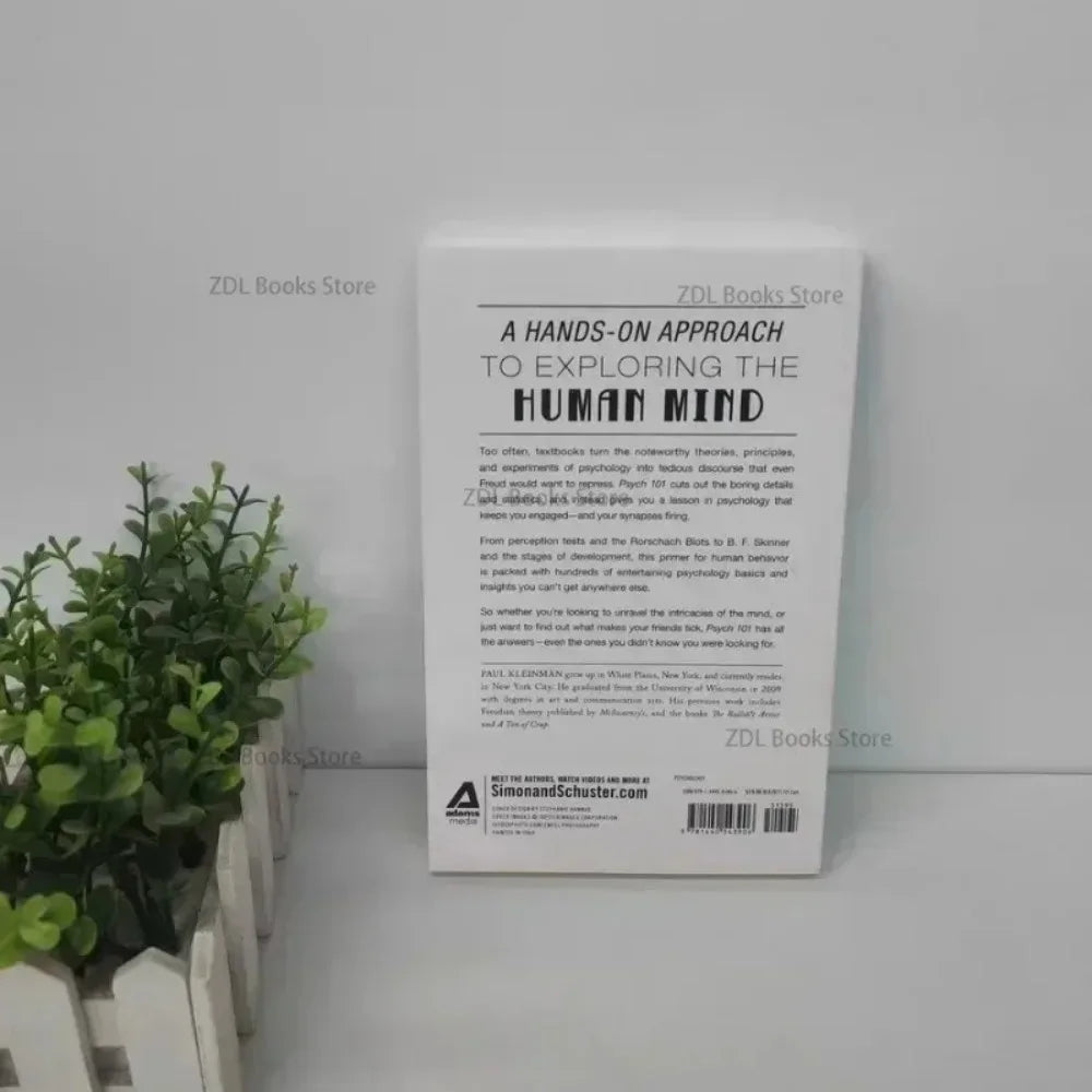 Psych 101 by Paul Kleinman – Crash Course in the Science of the Mind Paperback Book