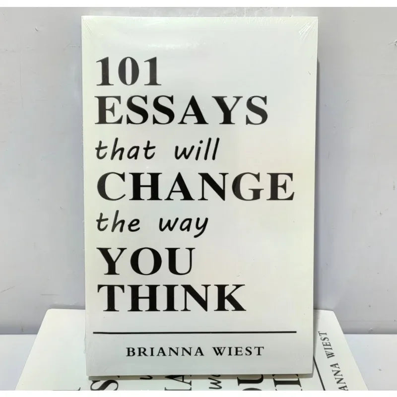 101 Essays That Will Change the Way You Think – Inspirational English Paperback Book