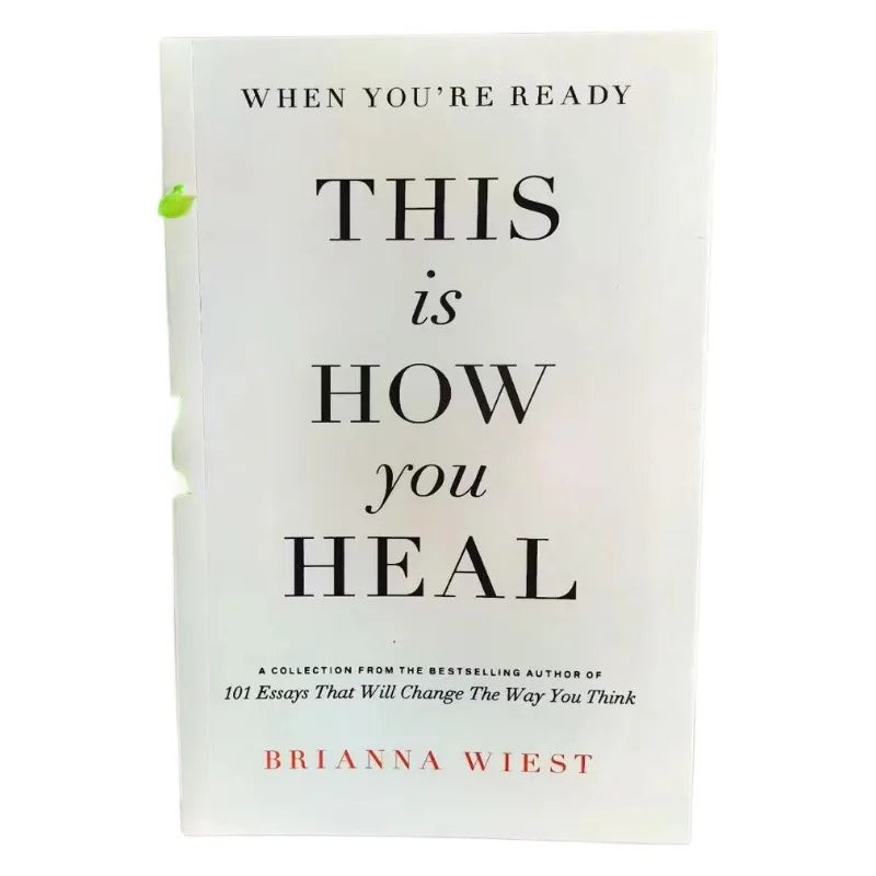 When You’re Ready, This Is How You Heal by Brianna Wiest – Inspirational English Paperback Book