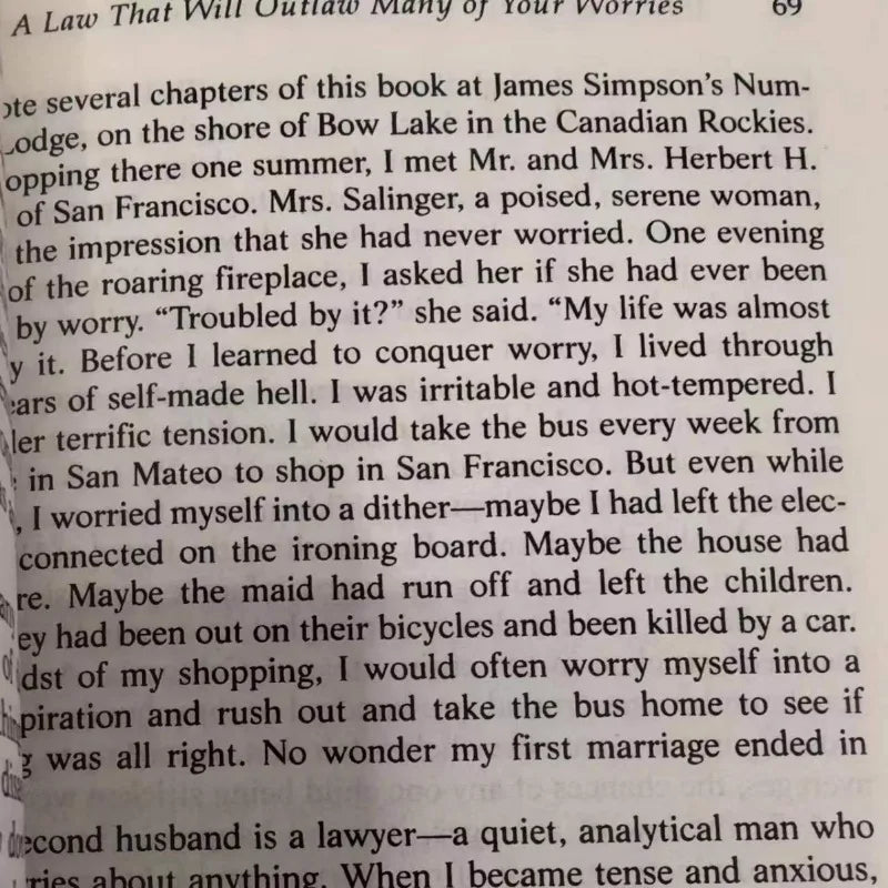 How to Stop Worrying and Start Living by Dale Carnegie – Stress Management Book