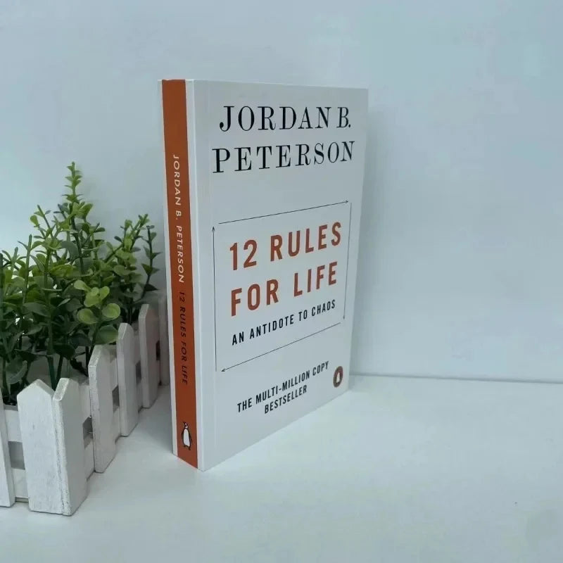 12 Rules for Life by Jordan B. Peterson – An Antidote to Chaos English Book