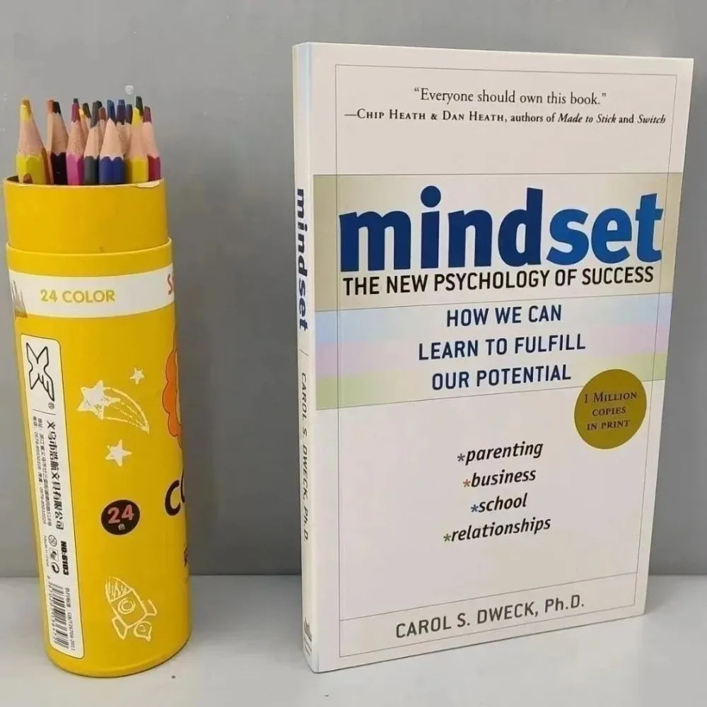 Mindset: The New Psychology of Success by Carol S. Dweck – Inspirational English Book