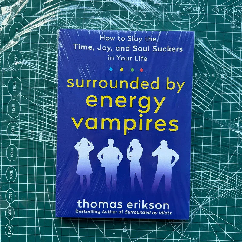 Surrounded by Energy Vampires by Thomas Erikson – English Bestseller Paperback Book