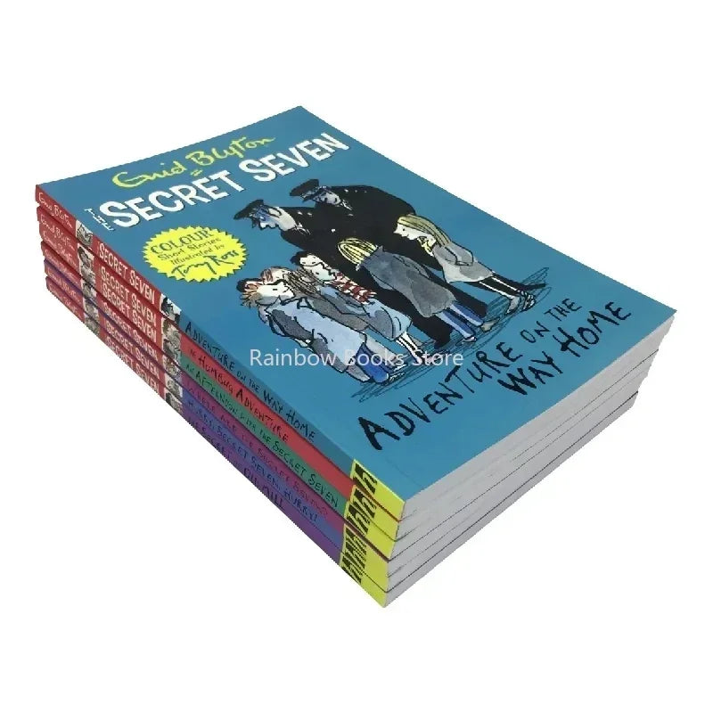 The Secret Seven by Enid Blyton – 6 Book Set Children’s Adventure & Detective Stories