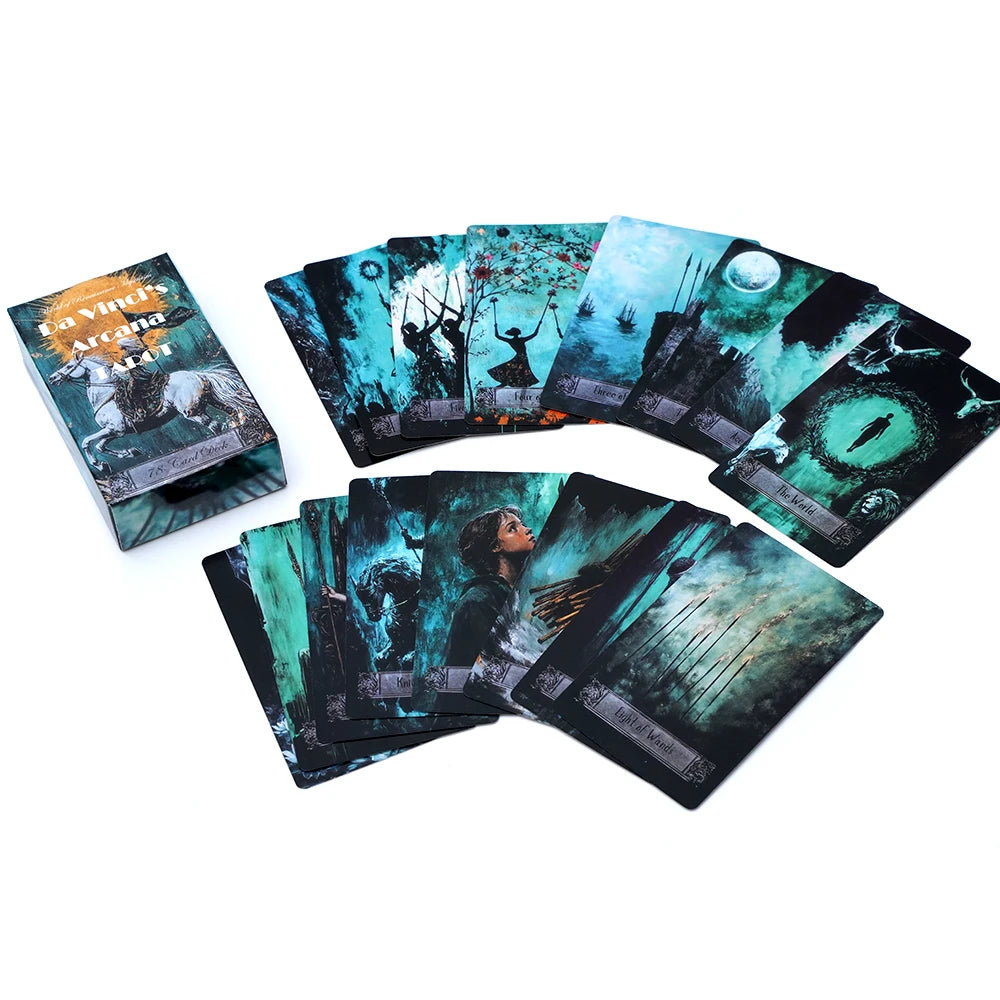 Da Vinci’s Arcana Tarot Deck – Artistic Renaissance-Inspired Tarot Cards