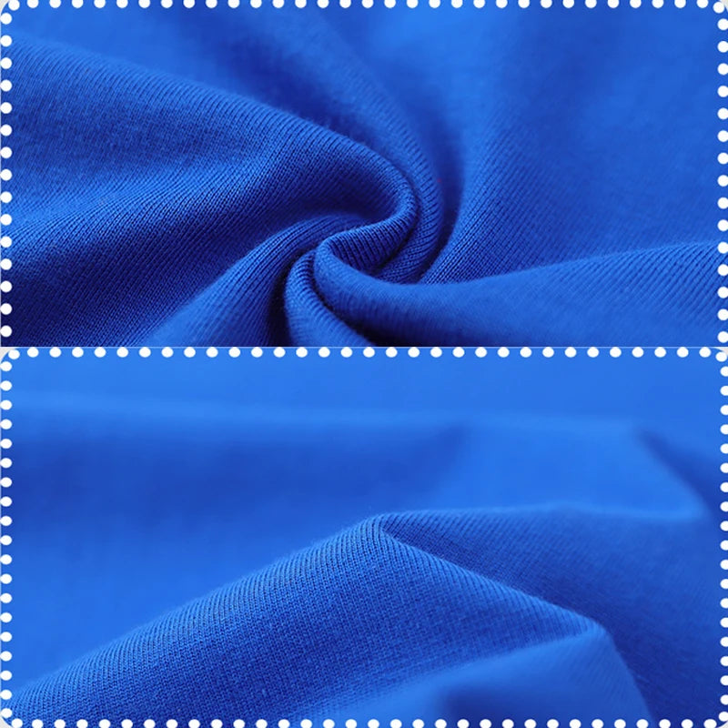 Summer Men’s 100% Cotton Focus Print T-Shirt – Casual Loose O-Neck Short Sleeve Tee