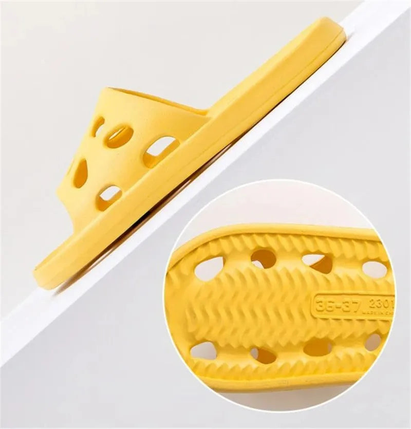 Summer Bathroom Slippers – Non-Slip EVA Sandals for Men & Women Indoor & Beach Use