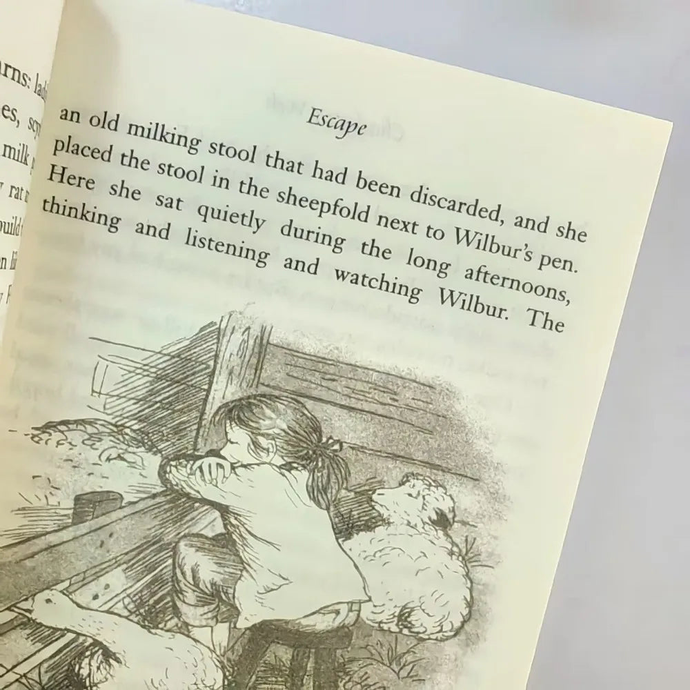 Charlotte’s Web – English Classic Novel & Newbery Award-Winning Story Book