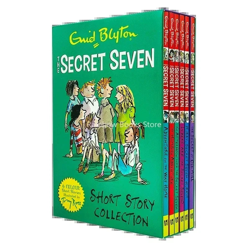 The Secret Seven by Enid Blyton – 6 Book Set Children’s Adventure & Detective Stories
