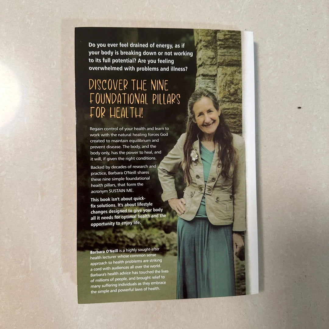 Barbara O’Neill Natural Remedies – 9 Core Health Pillars English Paperback Book