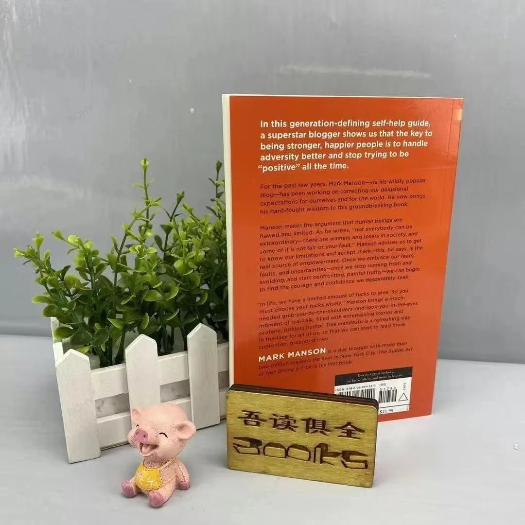 The Subtle Art of Not Giving a Fck & Everything Is Fcked by Mark Manson – Self-Help & Stress Relief Books