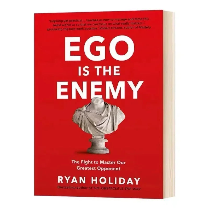 Ego Is the Enemy by Ryan Holiday – #1 New York Times Bestseller Paperback Book